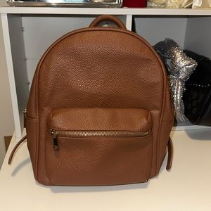 Brown Backpack- Forever 21